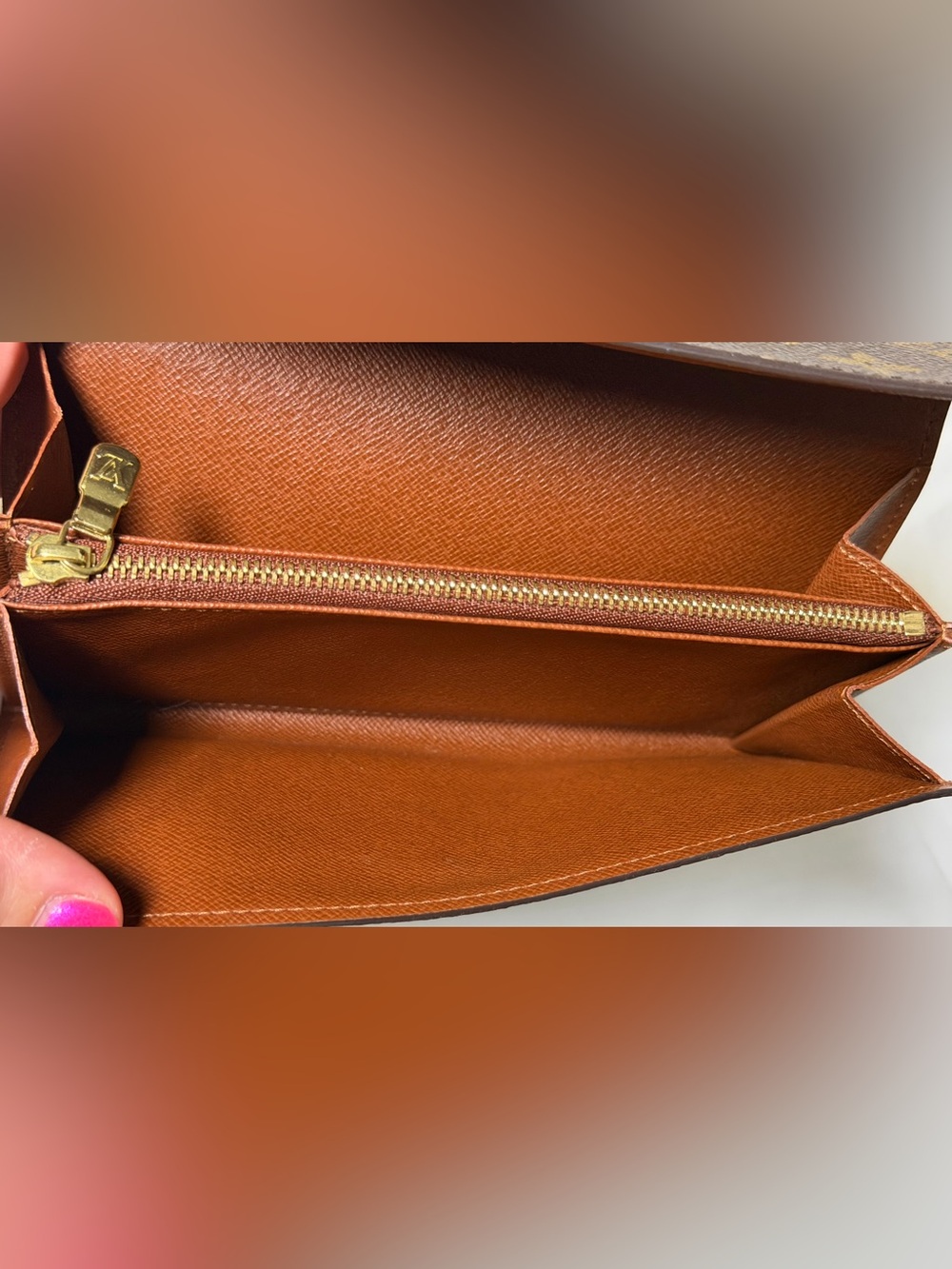 Louis Vuitton monogram Sarah wallet - Picture 13 of 16